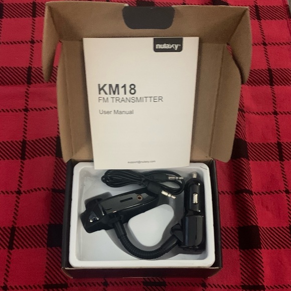 NEW Nulaxy FM Bluetooth Transmitter - Picture 2 of 2
